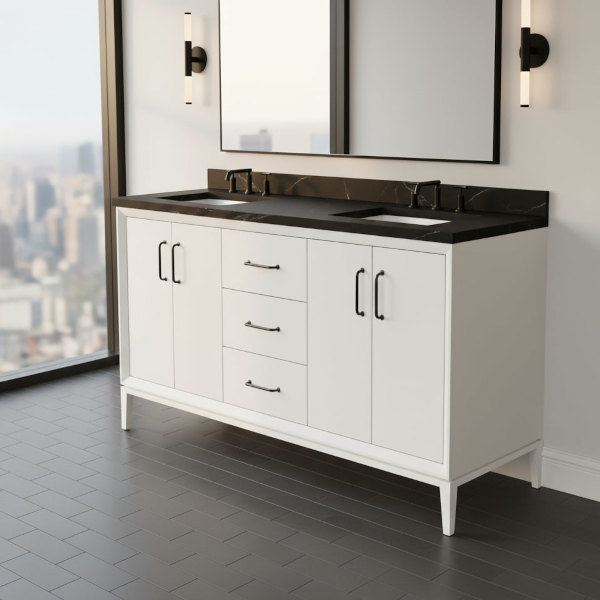 Top Bathroom Vanity Countertop Ideas: Quartz, Marble, Granite & Beyond